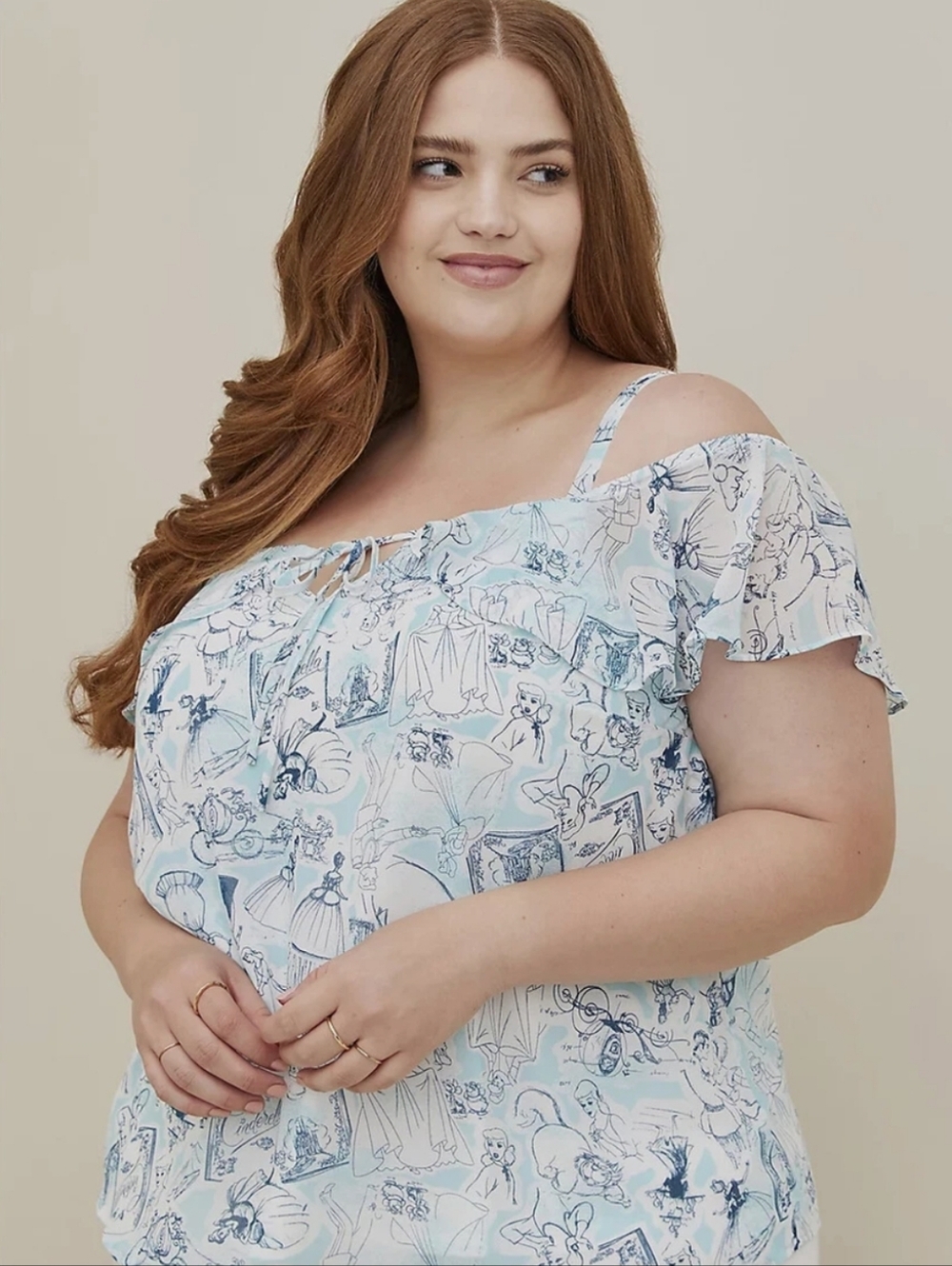 Disney Torrid Princess Top